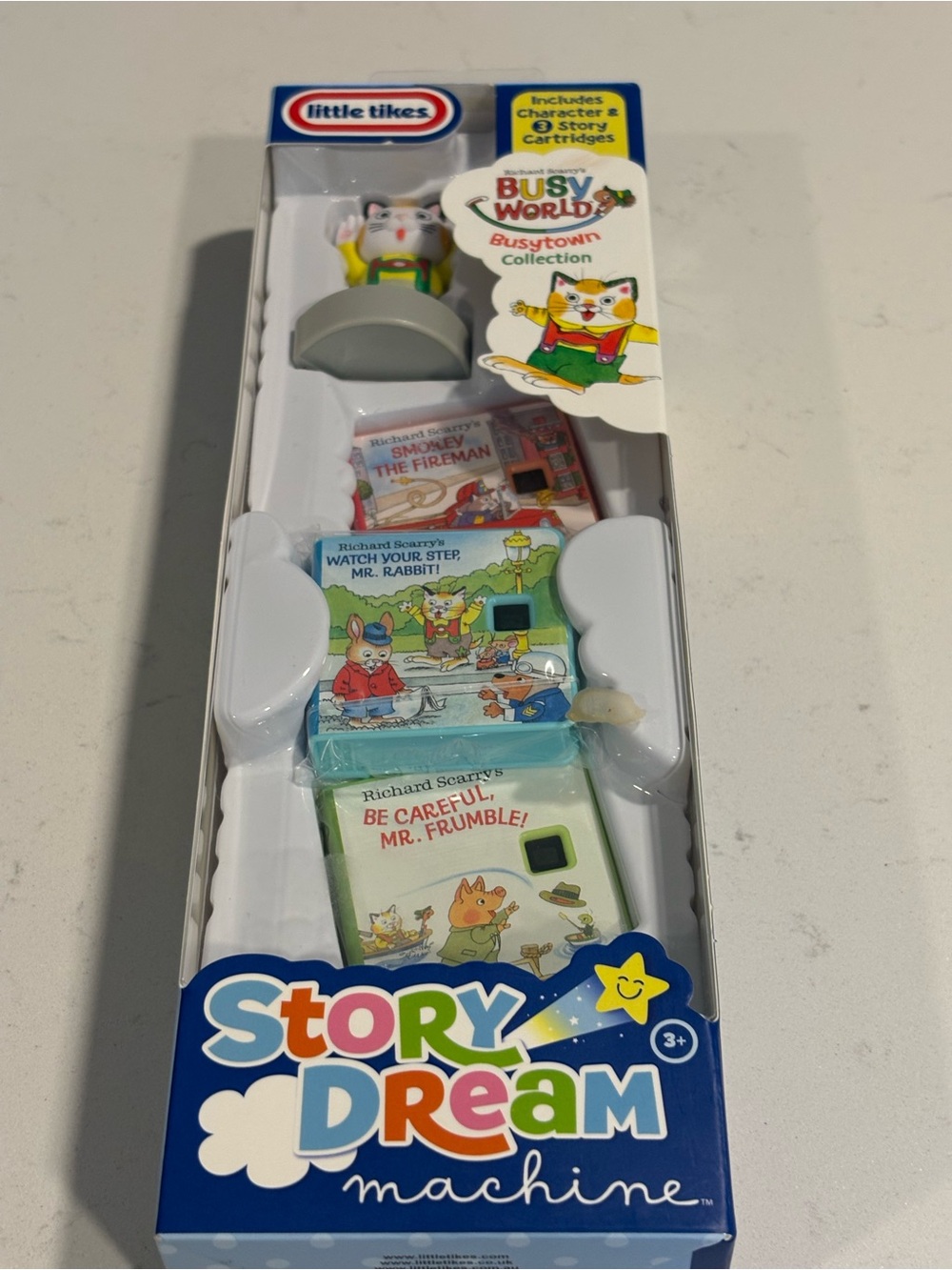 Story Dream Machine Kids Toy - Blue and White. Richard Scary